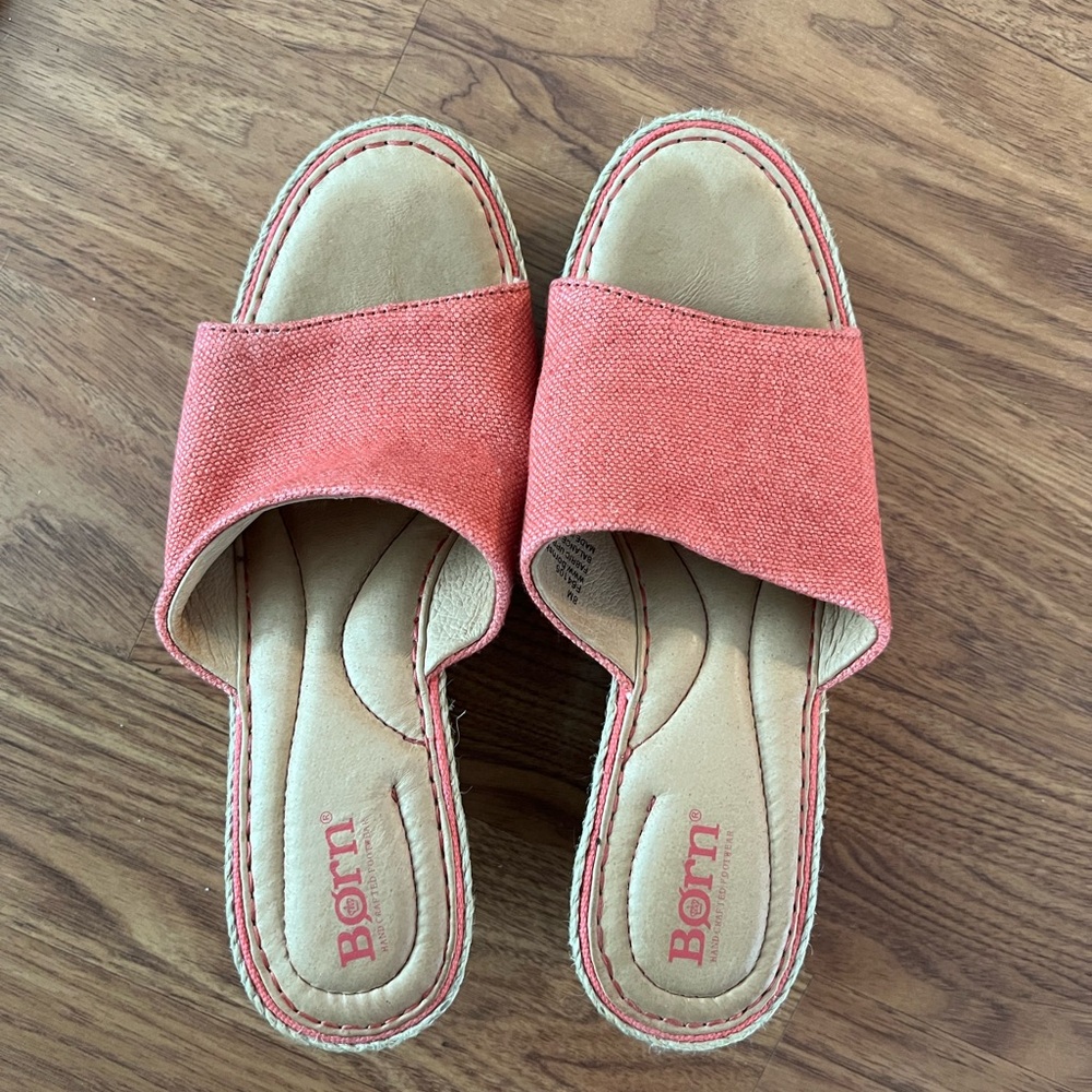 Born Women's Coral Slide Sandals